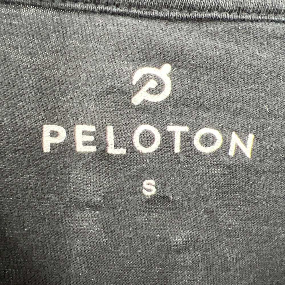 Peloton Tee Century‎ 100 Small Black Short Sleeve Crewneck Milestone Collection - Picture 4 of 8